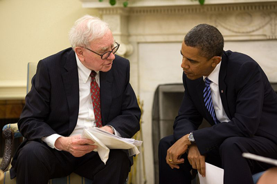 “Price is what you pay. Value is what you get” ~ Warren Buffett  [Buffet and President Obama at the Oval Office, July 14, 2010.]