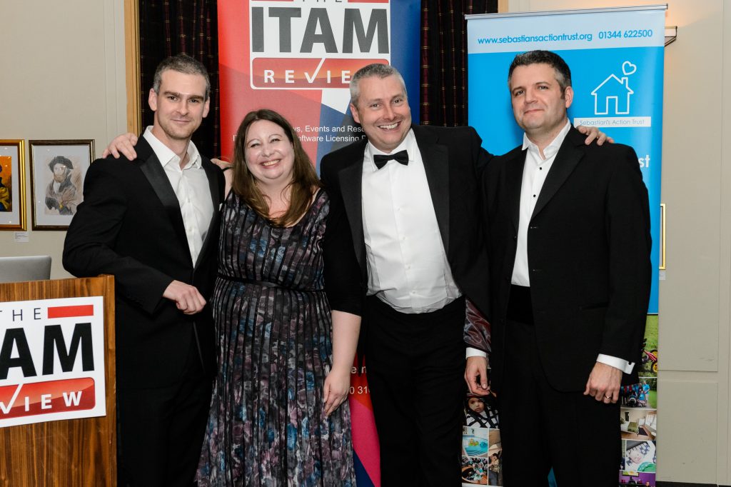 The ITAM Review Excellence Awards judging panel. Left to right: Dave Kelsey, Vawns Murphy, Rory Canavan & Martin Thompson