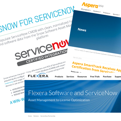 Partners actively promoting ServiceNow - who now have their own competitive offering